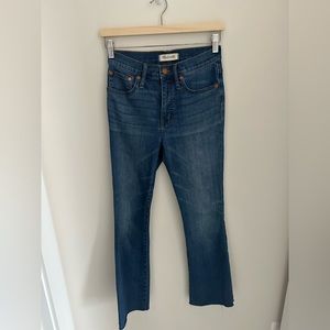 Madewell Cali Demi bootcut jeans size 25‎